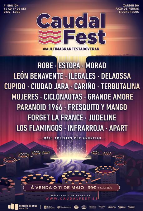 El Caudal Fest 2022 de Lugo anuncia su cartel