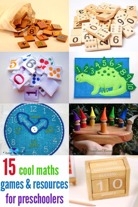 15 divertidos juegos de matemáticas y recursos para niños en edad preescolar