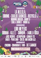 Cartel por días Planeta Sound 2022