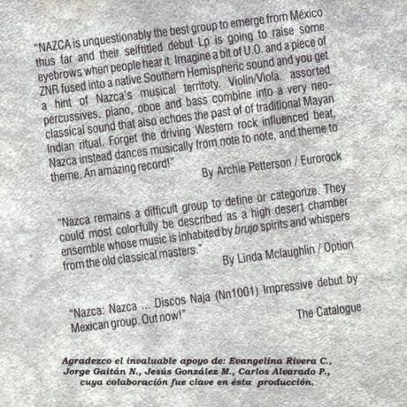 Nazca - Nazca (1985)