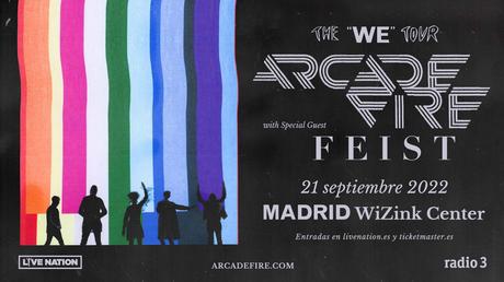 Arcade Fire, en el WiZink Center el 21 de septiembre