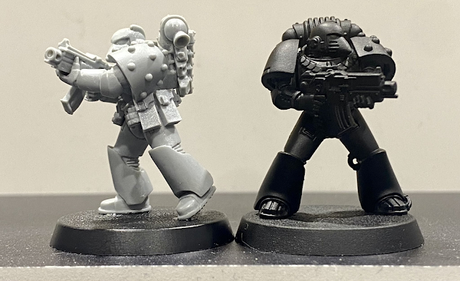 Las nuevas Mk VI de plástico a comparación Las nuevas Mk VI de plástico a comparación