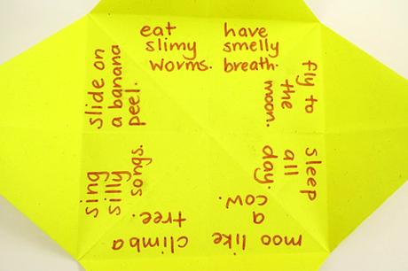 Silly Sentences Chatterboxes para lectores principiantes |  Infancia 101