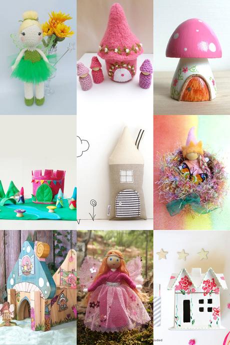 50 ideas de regalos hechos a mano para niños con criaturas míticas y folclóricos mágicos.  Grandes regalos para niños imaginativos.