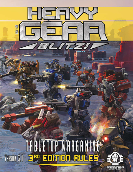 Heavy Gear Blitz! Tabletop Wargaming - 3rd Edition Rules - Version 3.1, de Dream Pod 9