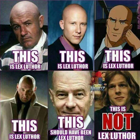 Tu no eres Lex Luthor