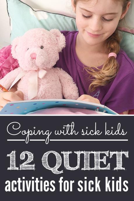 Lidiando con niños enfermos: 12 actividades tranquilas para niños en edad escolar que se están recuperando de estar enfermos