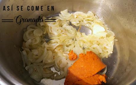 Macarrones con crema de espinacas y sobrasada Macarrones con crema de espinacas y sobrasada