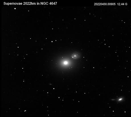 SN2022hrs, una espectacular supernova SN2022hrs, una espectacular supernova