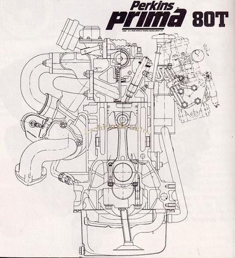 Perkins Prima, primer motor diésel ligero de inyección directa