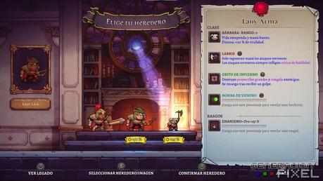 ANÁLISIS: Rogue Legacy 2