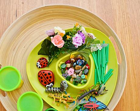 Pequeño mundo de insectos: una invitación para jugar en edad preescolar