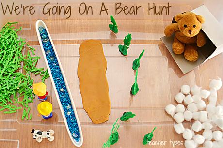 Invitación para jugar a la caza del oso