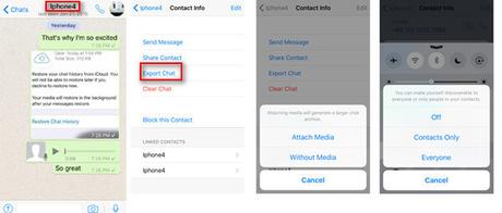 Cuatro formas de hacer una copia de seguridad del chat y de los mensajes de voz de WhatsApp del iPhone Back up WhatsApp Messages with AirDrop