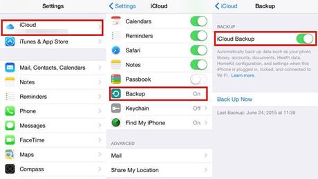 Transfer WhatsApp to New iPhone with iCloud