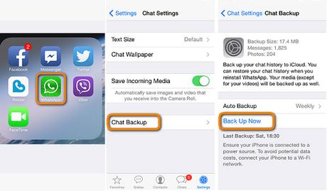 Transfer WhatsApp to New iPhone with WhatsApp iCloud