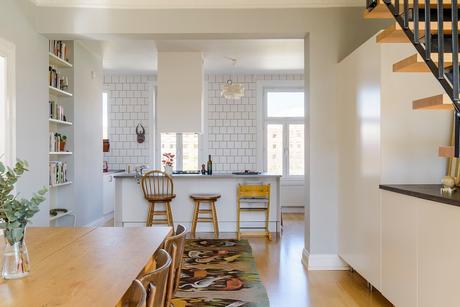 delikatissen penthouse interiors hobby room habitación hobby estudio en casa estudio de pintura estilo nórdico duplex sueco decoracion duplex apartamento con atelier  