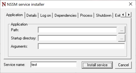 Cómo configurar un servicio en Windows