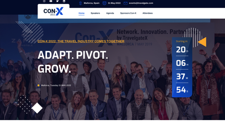 TravelgateX une en Mallorca a la industria mundial de viajes en Con-X 2022