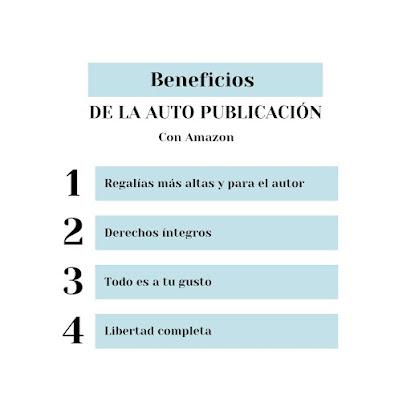 ¿Qué ventajas tiene la autopublicación con Amazon?