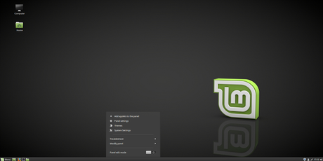 Como Restaurar el Panel de Cinnamon
