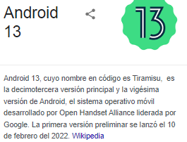 Android 13: Todas las novedades. Android 13: Todas las novedades.