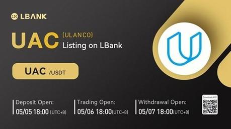 ULANCO (UAC) is now available for trading on LBank Exchange