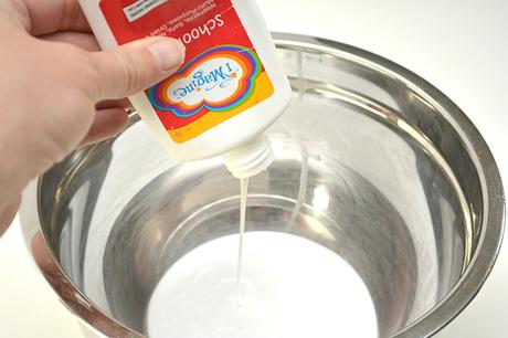 receta facil de slime esponjoso para niños