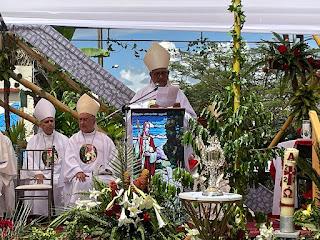 MONSEÑORMIGUEL CABREJOS, PRESIDENTE DEL CELAM, EN LA BEATIFICACION DE SORMARIA AGUSTINA RIVAS LOPEZ “AGUCHITA” MONSEÑORMIGUEL CABREJOS, PRESIDENTE DEL CELAM, EN LA BEATIFICACION DE SORMARIA AGUSTINA RIVAS LOPEZ “AGUCHITA”