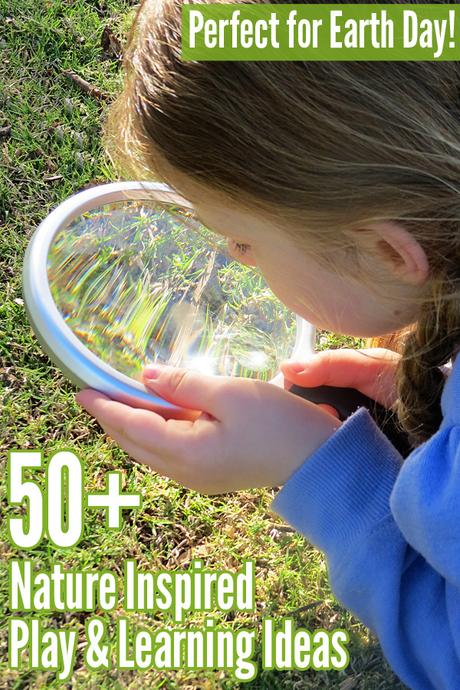 50 ideas de aprendizaje y juego inspiradas en la naturaleza para el Día de la Tierra