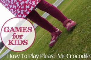 Juegos para niños: cómo jugar a Please Mr Crocodile