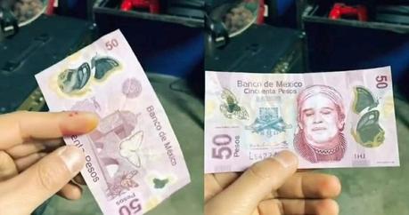 (video) Le dan un billete falso con la cara de Juan Gabriel