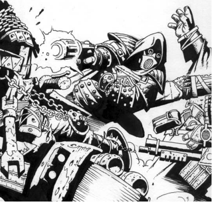 Nómadas del Desierto de Ceniza de Necromunda, su historia como miniaturas