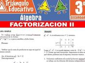 Factorización para Tercero Secundaria