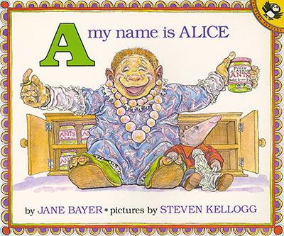 A, My Name is Alice: Libros ABC para niños