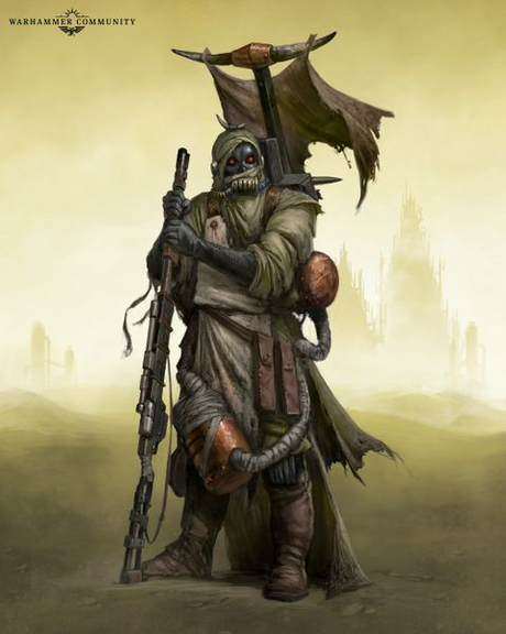 Nómadas del Desierto de Ceniza de Necromunda, su historia como miniaturas Nómadas del Desierto de Ceniza de Necromunda, su historia como miniaturas