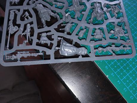 Foto- unboxing de la caja de banda de los Ash Waste Nomads de Necromunda Foto- unboxing de la caja de banda de los Ash Waste Nomads de Necromunda