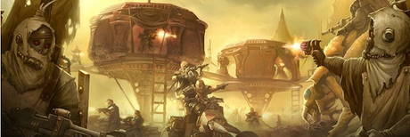 Foto- unboxing de la caja de banda de los Ash Waste Nomads de Necromunda Foto- unboxing de la caja de banda de los Ash Waste Nomads de Necromunda