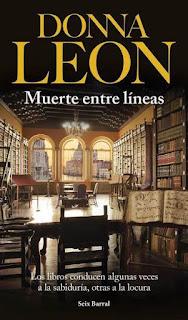 Muerte entre líneas de Donna Leon Muerte entre líneas de Donna Leon
