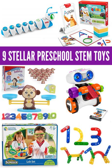 9 juguetes y juegos STEM altamente calificados y galardonados para niños en edad preescolar