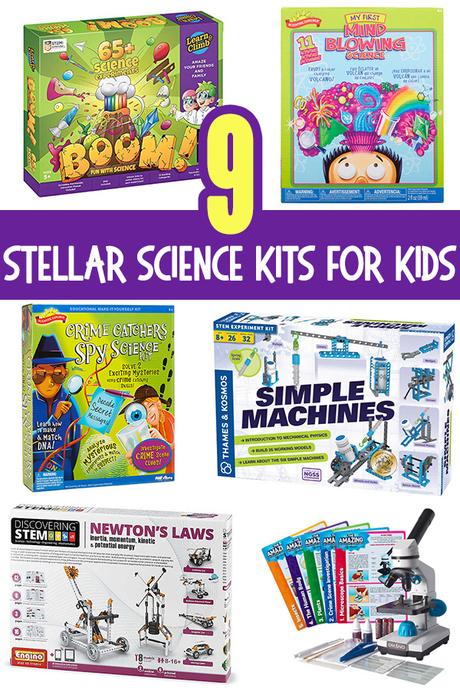 9 kits de ciencia para niños altamente calificados