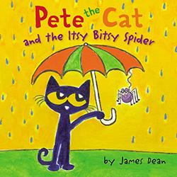¡21 libros y regalos de Pete the Cat para fans de Pete! 189 Pete el gato y la araña Itsy Bitsy