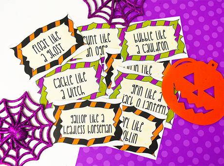 Descansos mentales de movimiento de Halloween para preescolar y jardín de infantes 261 Descansos para el cerebro de Halloween