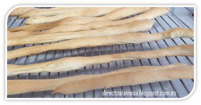 Grisinis o colines de pan