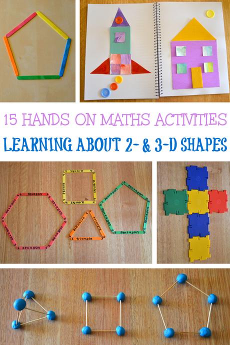 Aprendiendo sobre formas: actividades de aprendizaje de formas 2D y 3D