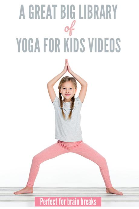 Descansos mentales de yoga para niños