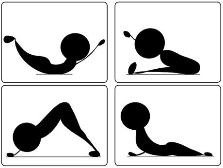 Posturas de yoga para niños para imprimir