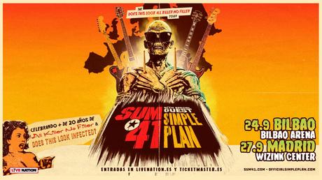 Conciertos de Sum 41 y Simple Plan en España