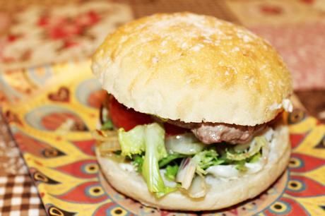 MI HAMBURGUESA PREFERIDA {LOS TELARES DE SIL}