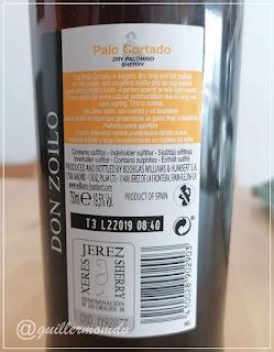 Palo Cortado Don Zoilo 15 años. Williams & Humbert.
